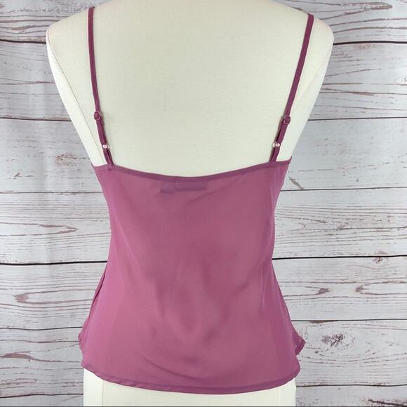 Apt. 9 sheer camisole mauve purple - Picture 4 of 7